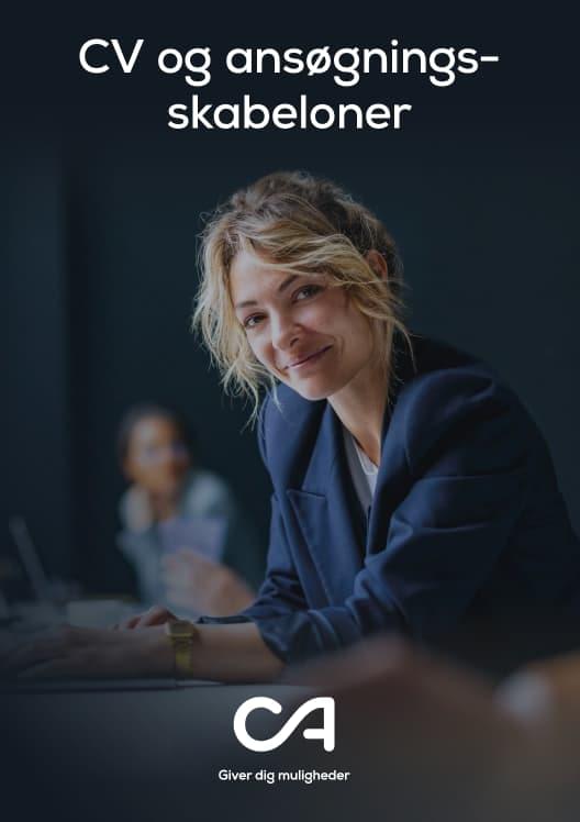 CV og ansøgningsskabeloner - forside